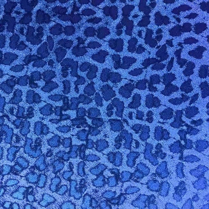 Leopard Leather Fabrics Color Shifting Pu Leather Fabric For Handbag