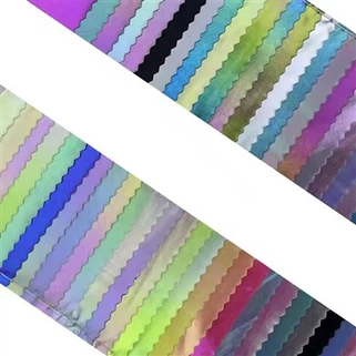 Fashion PU-stoff for sko varmt stempling materiale vanntett elastisk anti-mildew for biler poser belter