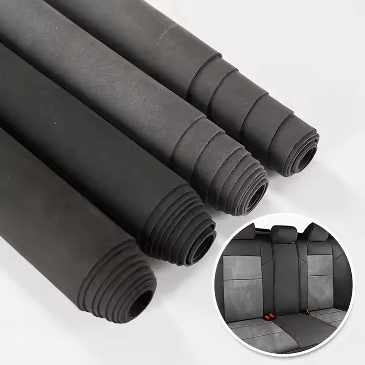 Waterproof Anti-Mildew Organic Blackout Automotive Upholstery Easy-to-Clean Microfiber Suede Nappa Leather Recycled