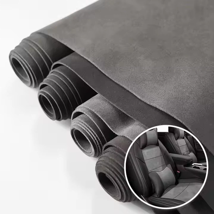 Waterproof Anti-Mildew Organic Blackout Automotive Upholstery Easy-to-Clean Microfiber Suede Nappa Leather Recycled